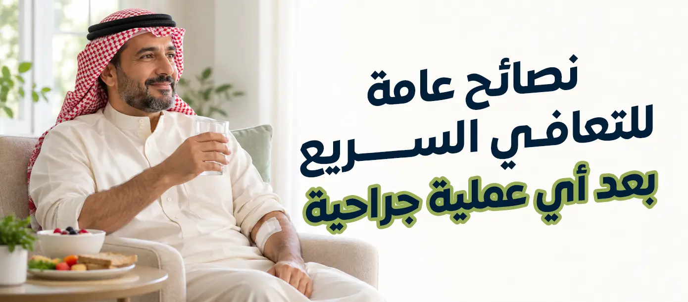 نصائح التعافي بعد العملية الجراحية والعناية بالجرح خلال فترة الشفاء